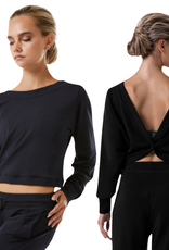 Bloch Z4149-CARA- Reversible Twist Top-BLACK