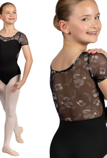 Bloch CL5232-Remi Scoop Neckline Mesh Back Cap Sleeve Leotard