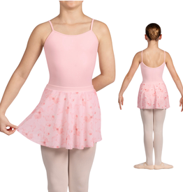 Bloch CR5211-Grace​ Jupe à Enfiler enMesh Imprimée