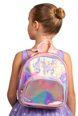 Mirella A808C-Girls Ballerina Iridecent Backpack