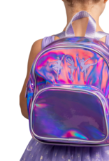 Mirella A808C-Girls Ballerina Iridecent Backpack