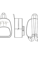 Mirella A808C-Sac à Dos Irisé Ballerine