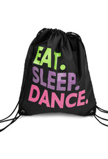 Capezio B292- Eat. Sleep. Dance. Drawstring Bag