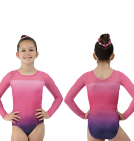 Mondor 17831-GG-Leotard Gymnastique Manches Longues