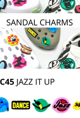 SoDanca AC45-Set of 5 Sandal Charms JAZZ IT UP