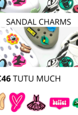 SoDanca AC46-Set of 5 Sandal Charms TUTU MUCH