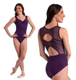 SoDanca TP49-Raymonda Leotard Pince Devant Dos avec Insertion de Mesh