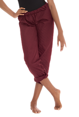 Eurotard 70776-Ripstop Warm Up Pants with Pockets-BURGUNDY