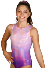 Snowflake Designs WOND-Wonder Gymnastics Leotard-PURPLE-8-10