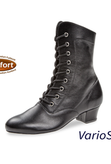 Diamant 208-334-034-V-Botte de Danse 1.5" Semelle Plastique VarioSpin Cuir-NOIR