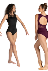 Danshuz 23138A-Amara Adulte Leotard Dentelle à Col en Cœur