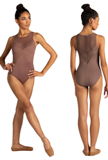 Danshuz 24121A-Shoshanna Leotard Adulte Débardeur Col Large