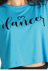 Danshuz 24313C-Child Heart Script Dance T-Shirt