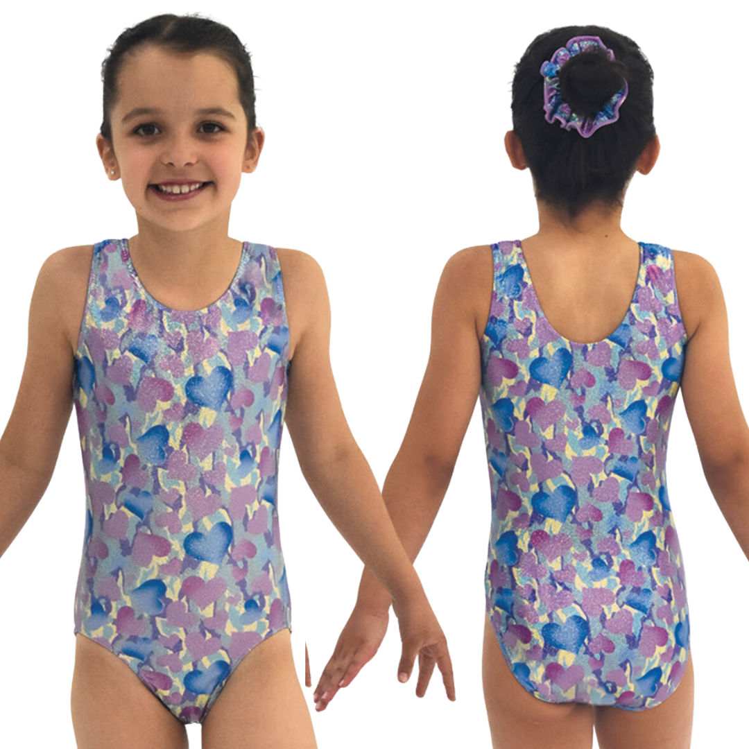 Mondor 27822-S6-Child Sweetheart Gym Tank Leotard