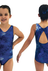 Mondor 7809-GZ Leotard de Gym à Dos Ouvert Enfant