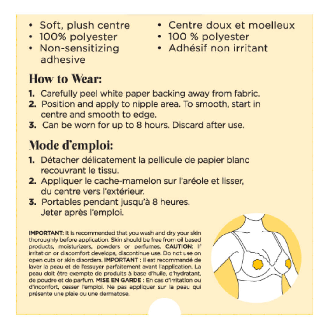 Fashion Essentials Cache-Mamelons Discrets