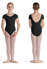 Bloch CL4262-Piper Leotard Enfant Manches Courtes