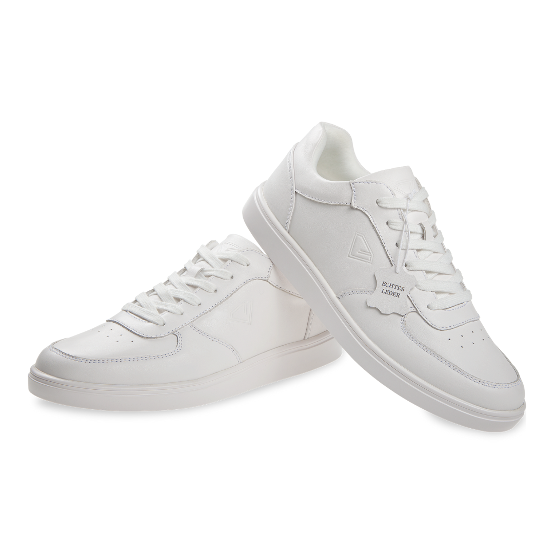Diamant 212-502-033-Unisex Spin Point Dance Sneaker Leather-WHITE