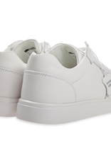 Diamant 212-502-033-Sneaker de Danse Unisexe Spin Point Cuir-BLANC