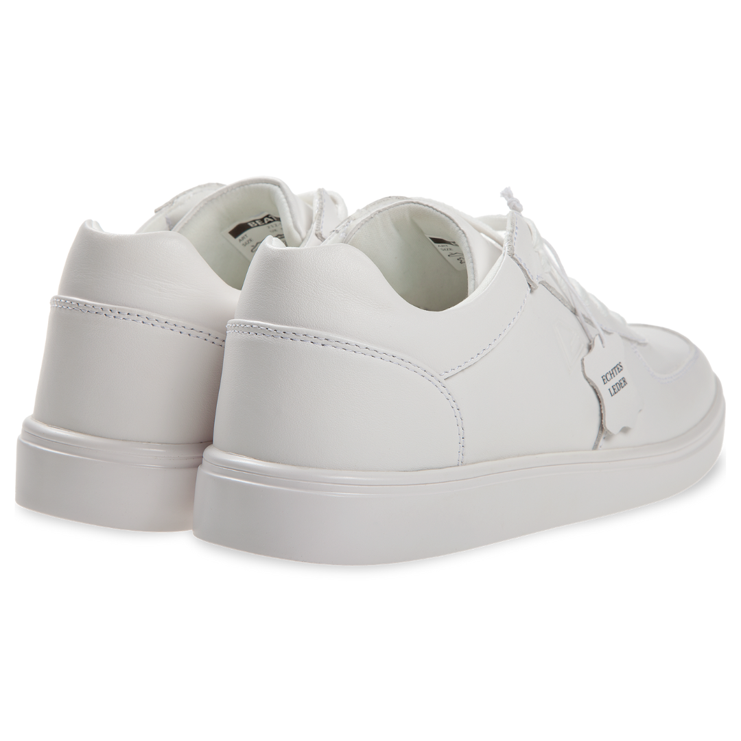 Diamant 212-502-033-Sneaker de Danse Unisexe Spin Point Cuir-BLANC