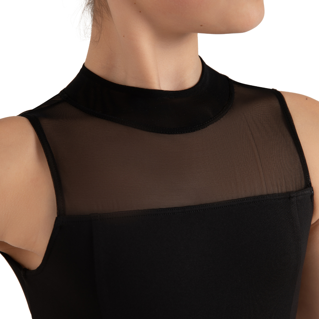 Capezio 12166C-Leotard Étoilé Pour Enfant - NOIR