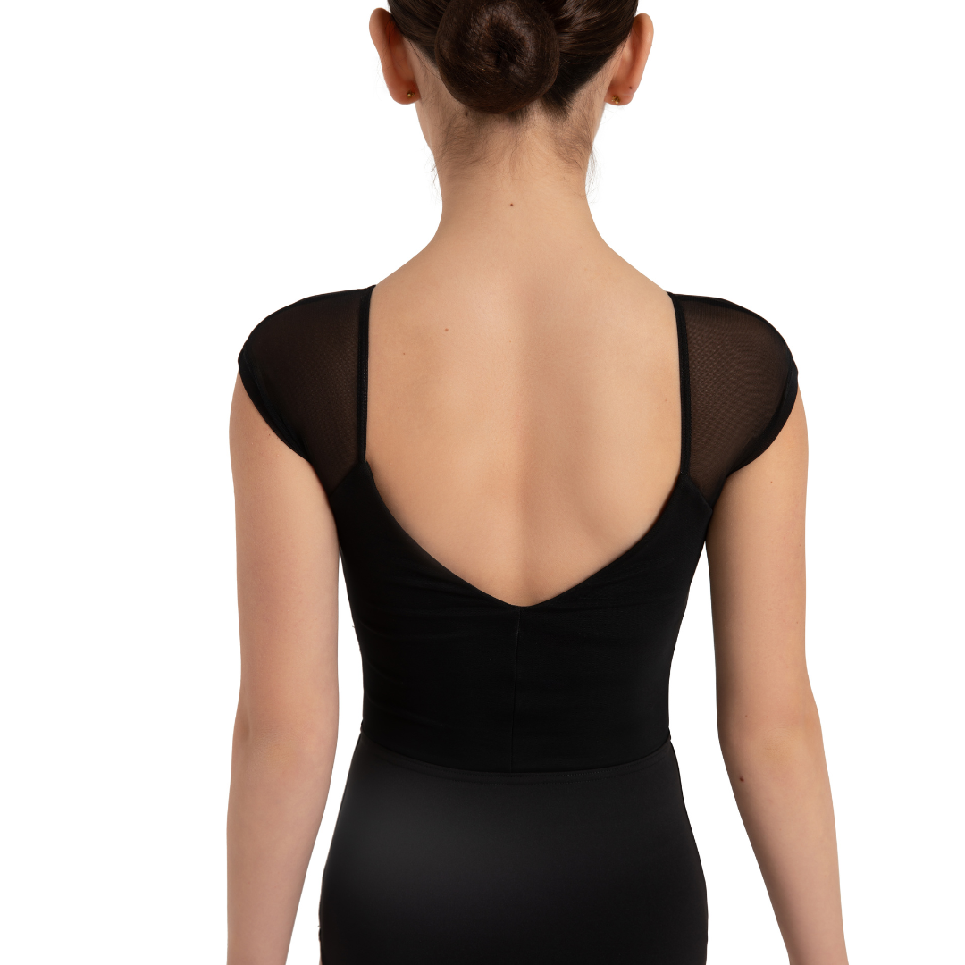 Capezio 12167C-Leotard Rainbow Enfant-NOIR