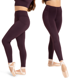 Capezio 12142W-Legging D'entraînement Adulte - NOIR