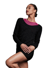 Bloch Z5249-Mila Pull tricoté Encolure Ronde -NOIR