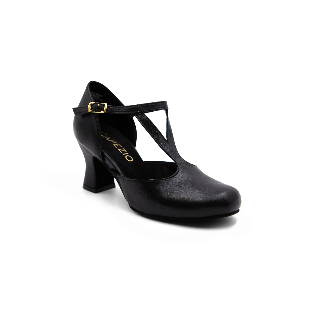Capezio 849-Shanel Broadway Character Shoe 2.5" Suede Sole