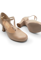 Capezio 849-Shanel Broadway Character Shoe 2.5" Suede Sole