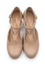 Capezio 849-Shanel Broadway Character Shoe 2.5" Suede Sole