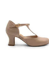 Capezio 849-Shanel Broadway Character Shoe 2.5" Suede Sole