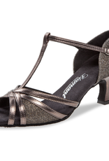 Diamant 205-077-656-Soulier de Danse  2" Semelle Suede SYNTH. BRONZE  / BRONZE BROCADE