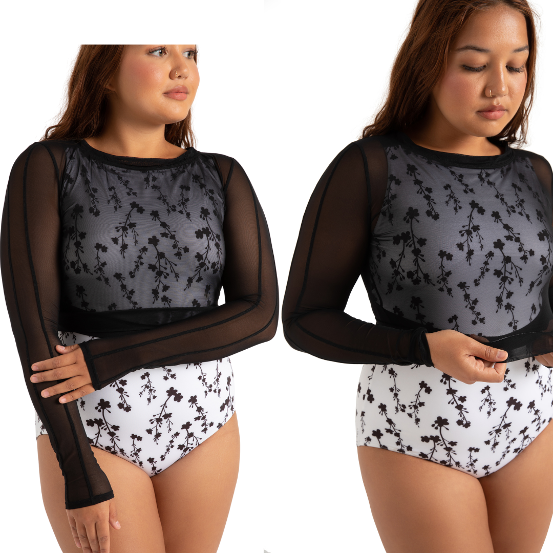 Capezio 12154W-Adult Mesh Cover Up