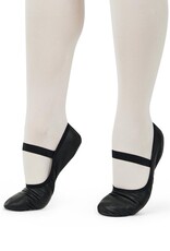 Capezio 212W-Lily Demi-Pointe en Cuir Adulte Semelle Pleine