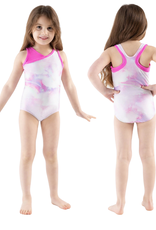 Capezio 12201C-Child Pixel Pop Rainbow Gym Leotard