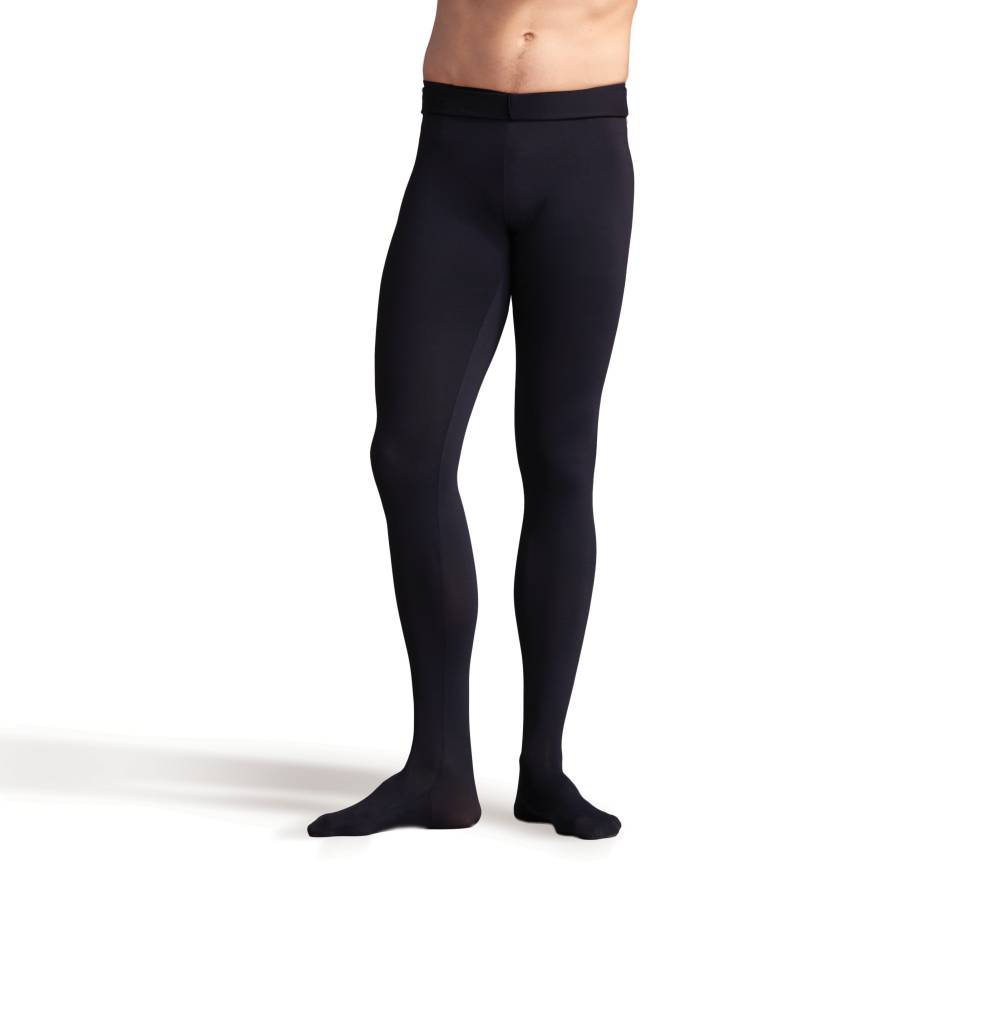  Capezio Men's Tactel Footed Tights