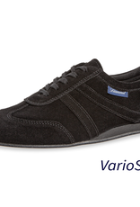 Diamant 133-426-001-V-Ballroom Shoes Plastic VarioSpin Sole Width Wide Suede-BLACK