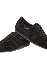 Diamant 133-426-001-V-Ballroom Shoes Plastic VarioSpin Sole Width Wide Suede-BLACK