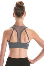 MotionWear 3463-High Neck Strappy Racerback Bra Top Adult