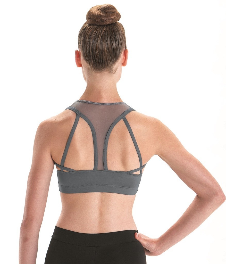 MotionWear 3463-High Neck Strappy Racerback Bra Top Adult
