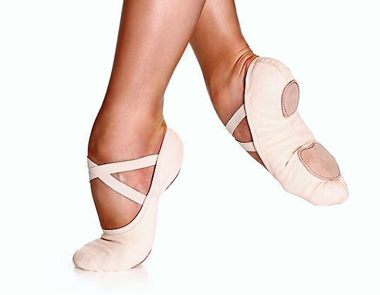 SoDanca SD16-Split sole stretch canvas ballet shoe