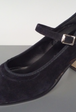 Angelo Luzio 915S-Chaussures de Flamenco en Suède 2.25"-NOIR