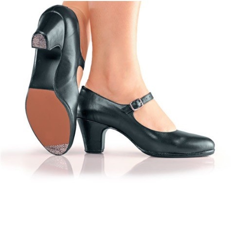 SoDanca FL12-Flamenco Shoes-Black