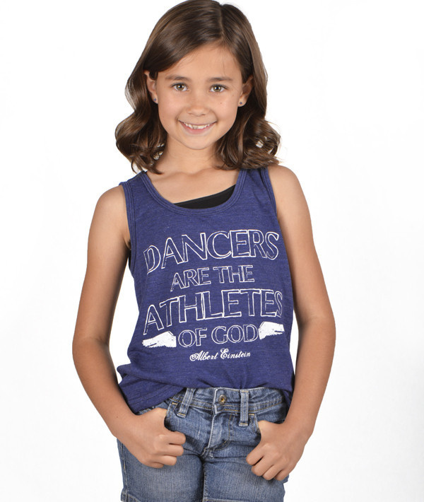 Covet Dance DAG-TK-Youth Tank-DANCER ARE THE ATHLETES OF GOD