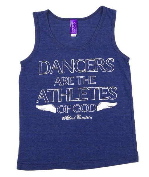 Covet Dance DAG-TK-Youth Tank-DANCER ARE THE ATHLETES OF GOD