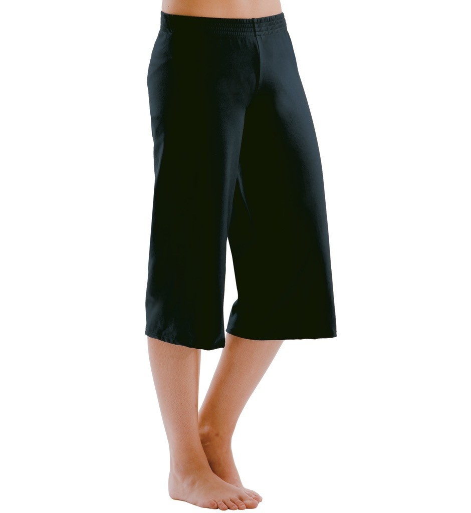 MotionWear 3204-Clamdiggers-BLACK