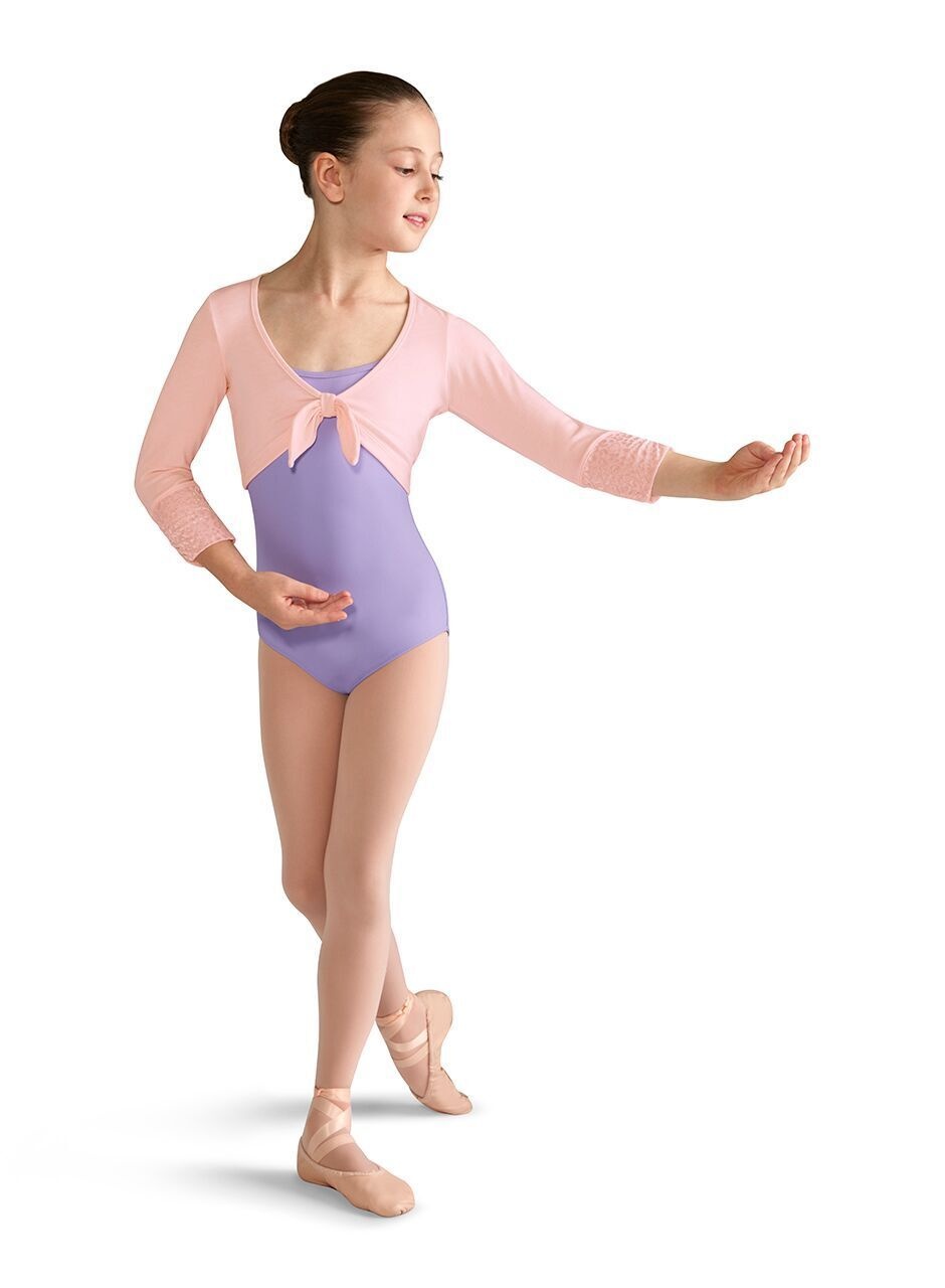 Mirella M736C-3/4 Sleeve Tie Front Top