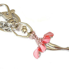American Dance Supply 101S-Ballerina key chain