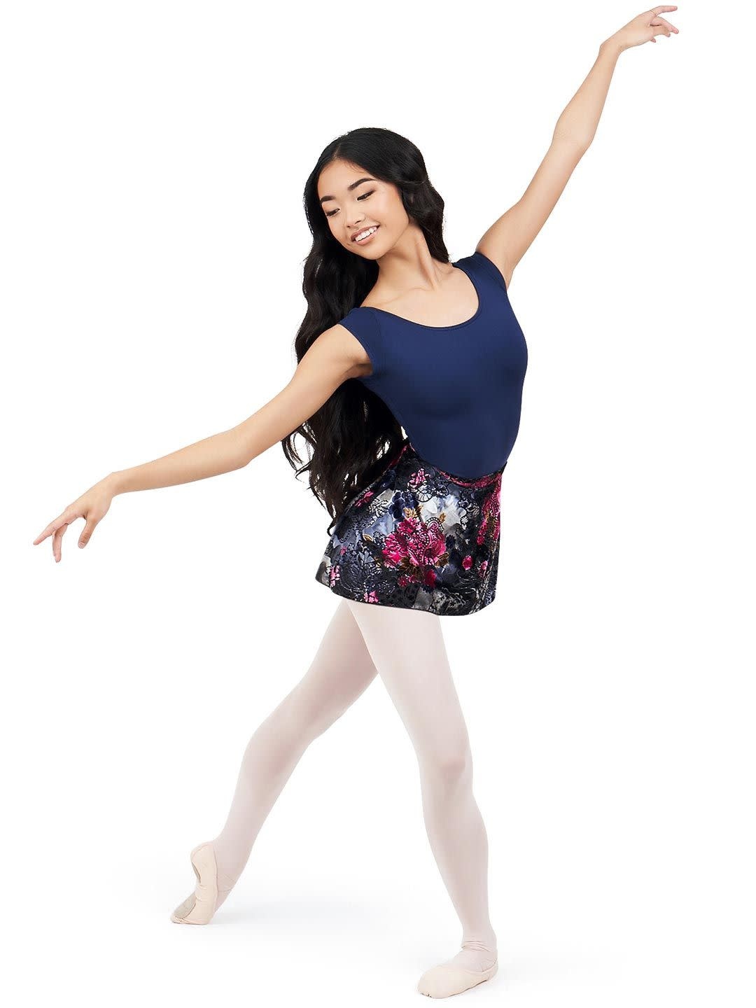 Capezio 11713W-Botanical Wrap Skirt-ML